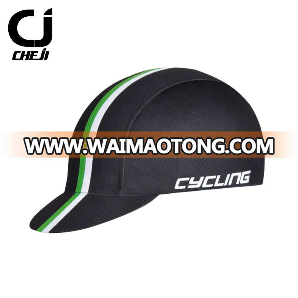 CHEJI Bicycle Caps Quick Dry Polyester Anti-sweat Women Men Cycling Headwear Custom Racing Hat