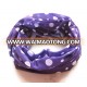 Wholesale 100% polyester bandana full mold logo printing sports multifunctional tube dot bandana